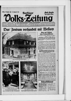 Berliner Volkszeitung vom 17.12.1926