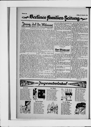 Berliner Volkszeitung vom 24.12.1926