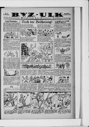 Berliner Volkszeitung vom 25.12.1926