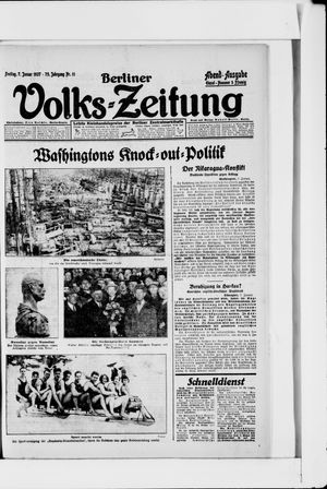 Berliner Volkszeitung on Jan 7, 1927