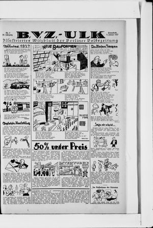 Berliner Volkszeitung vom 08.01.1927