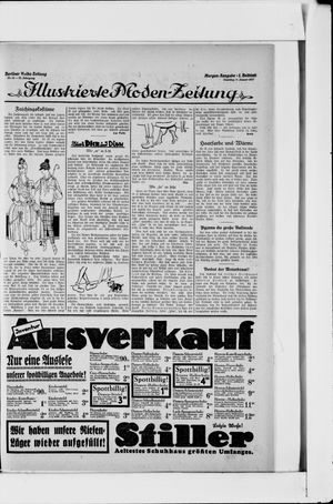 Berliner Volkszeitung vom 09.01.1927