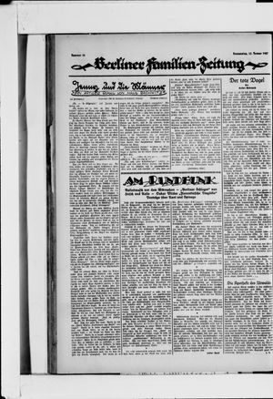 Berliner Volkszeitung vom 13.01.1927