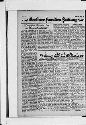 Berliner Volkszeitung vom 14.01.1927