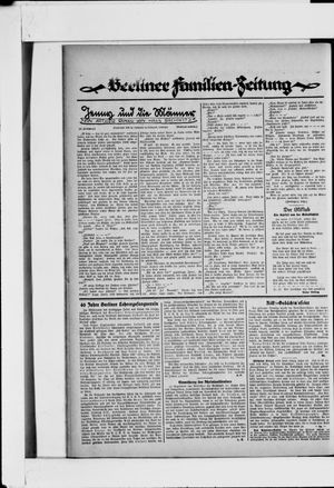 Berliner Volkszeitung vom 17.01.1927