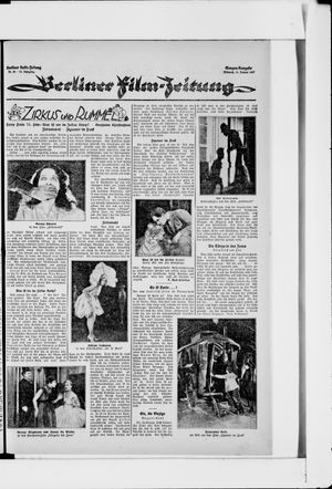 Berliner Volkszeitung vom 19.01.1927