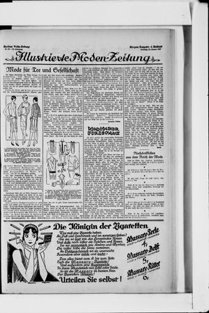 Berliner Volkszeitung on Jan 23, 1927