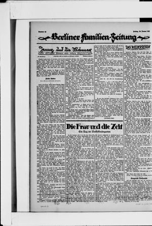 Berliner Volkszeitung vom 28.01.1927
