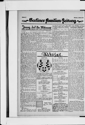 Berliner Volkszeitung on Feb 2, 1927