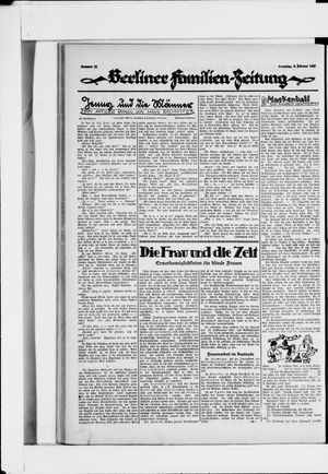 Berliner Volkszeitung vom 08.02.1927