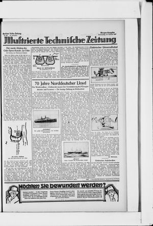 Berliner Volkszeitung vom 24.02.1927