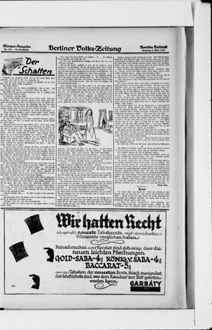 Berliner Volkszeitung on Mar 6, 1927