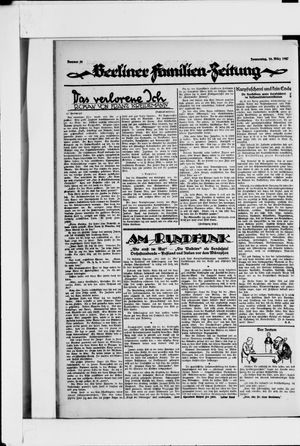 Berliner Volkszeitung vom 10.03.1927