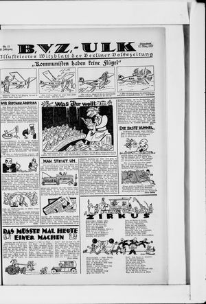 Berliner Volkszeitung vom 12.03.1927