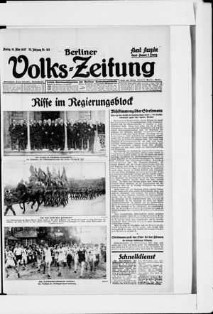 Berliner Volkszeitung vom 14.03.1927