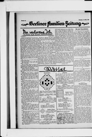 Berliner Volkszeitung vom 16.03.1927