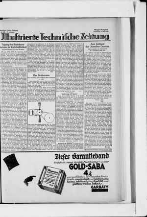 Berliner Volkszeitung vom 17.03.1927