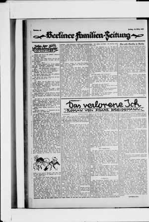 Berliner Volkszeitung on Mar 18, 1927