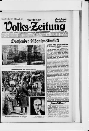 Berliner Volkszeitung vom 19.03.1927