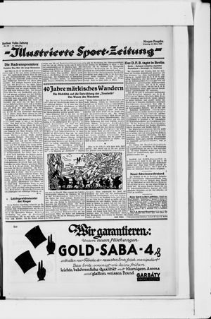 Berliner Volkszeitung vom 22.03.1927