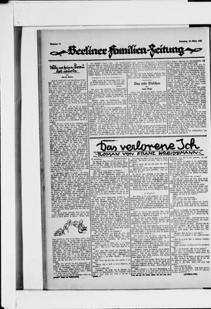Berliner Volkszeitung vom 29.03.1927