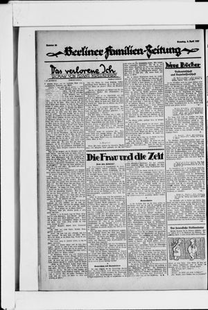 Berliner Volkszeitung vom 05.04.1927