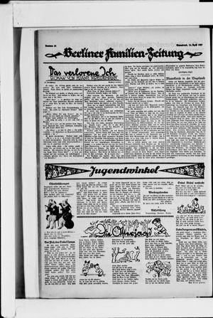 Berliner Volkszeitung on Apr 16, 1927