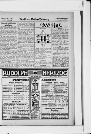 Berliner Volkszeitung on Apr 24, 1927
