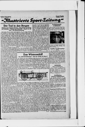 Berliner Volkszeitung vom 26.04.1927