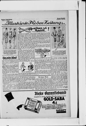 Berliner Volkszeitung vom 30.04.1927
