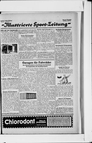 Berliner Volkszeitung vom 24.05.1927