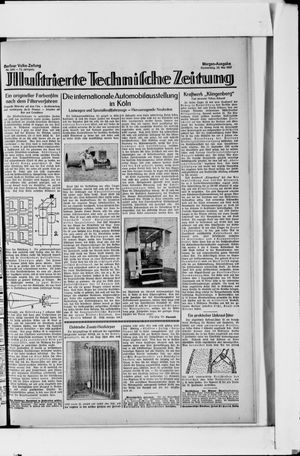 Berliner Volkszeitung vom 26.05.1927