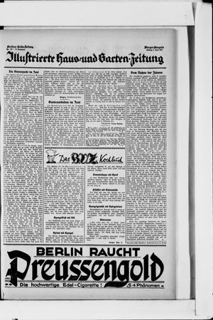 Berliner Volkszeitung vom 03.06.1927