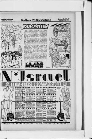 Berliner Volkszeitung vom 05.06.1927