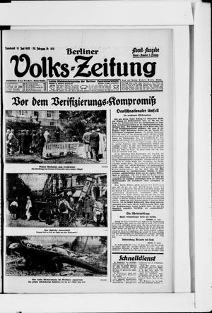 Berliner Volkszeitung vom 11.06.1927