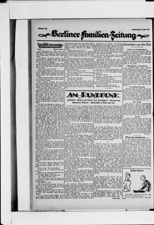 Berliner Volkszeitung vom 16.06.1927