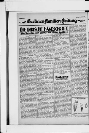 Berliner Volkszeitung on Jun 17, 1927
