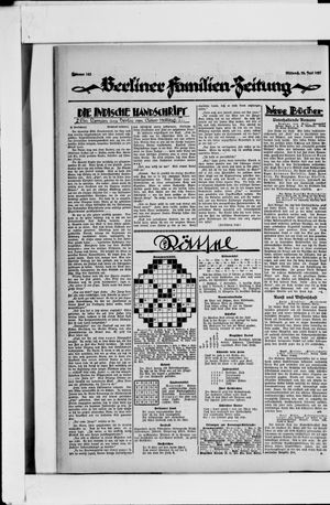 Berliner Volkszeitung vom 22.06.1927