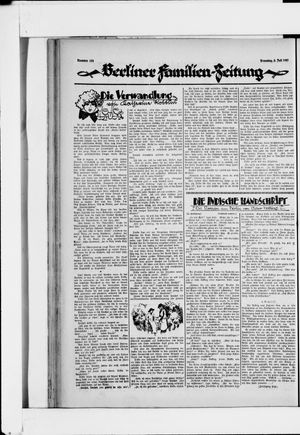Berliner Volkszeitung vom 05.07.1927