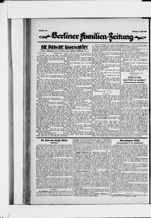 Berliner Volkszeitung vom 11.07.1927