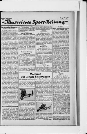 Berliner Volkszeitung vom 12.07.1927