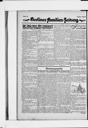 Berliner Volkszeitung vom 19.07.1927