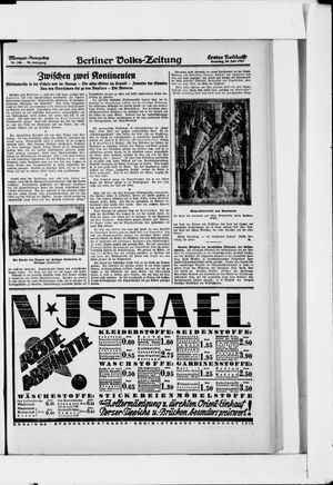 Berliner Volkszeitung vom 24.07.1927