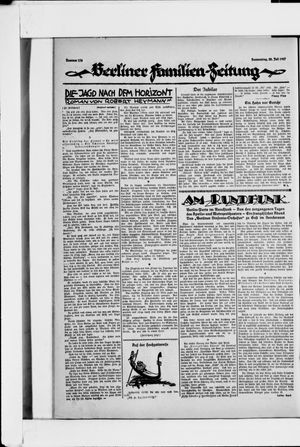 Berliner Volkszeitung vom 28.07.1927