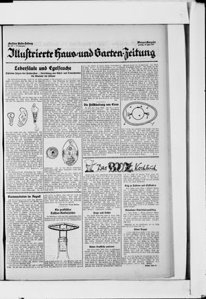 Berliner Volkszeitung vom 29.07.1927