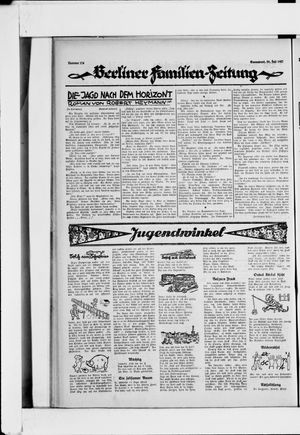 Berliner Volkszeitung vom 30.07.1927