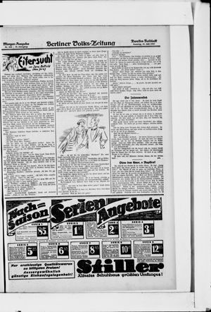 Berliner Volkszeitung vom 31.07.1927