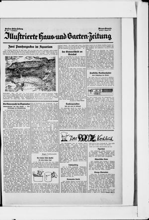 Berliner Volkszeitung on Aug 5, 1927
