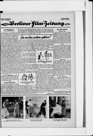 Berliner Volkszeitung vom 17.08.1927