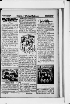 Berliner Volkszeitung vom 21.08.1927